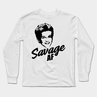 Wonder Years - Savage AF Long Sleeve T-Shirt